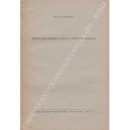 Diritti dell'America latina e dottrina italiana