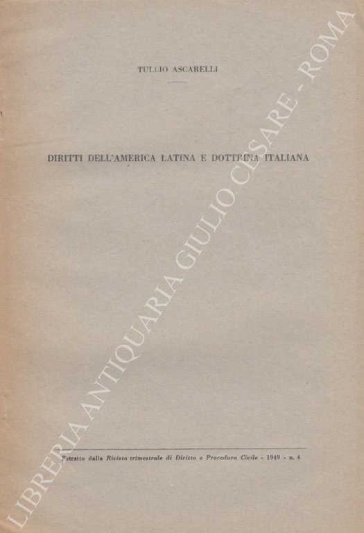 Diritti dell'America latina e dottrina italiana | Immagine Gallery 2