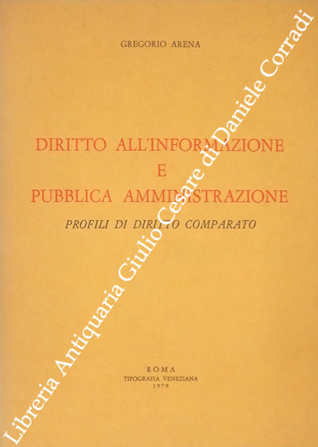Diritto all'informazione e pubblica amministrazione. Profili di diritto comparato | Immagine Gallery 2