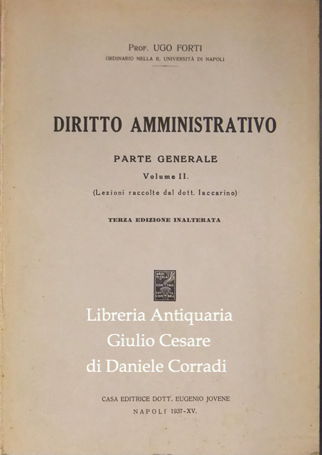 Diritto amministrativo. Parte generale. Vol. II - Lezioni raccolte dal … | Immagine Gallery 2