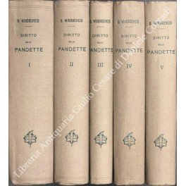 Diritto delle Pandette. Note e riferimenti al Diritto Civile Italiano …