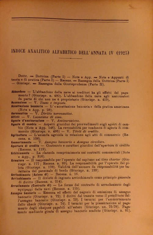 Diritto e Pratica Commerciale. Vol. IV - 1925 | Immagine Gallery 2