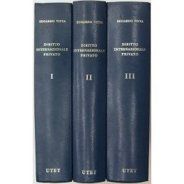 Diritto internazionale privato. Vol. I - Parte generale; Vol. II …