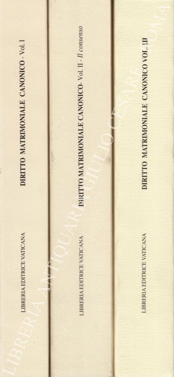 Diritto matrimoniale canonico. Vol. I; Vol. II - Il consenso; … | Immagine Gallery 2