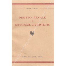 Diritto penale e influenze civilistiche. Saggio su alcuni concetti della … | Immagine principale