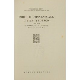 Diritto processuale civile tedesco. Parte I (unico pubblicato) - Il …