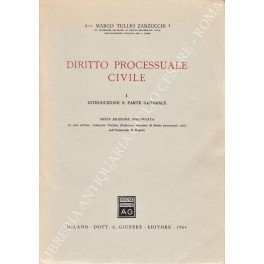 Diritto processuale civile. Vol. I - Introduzione e parte generale; …