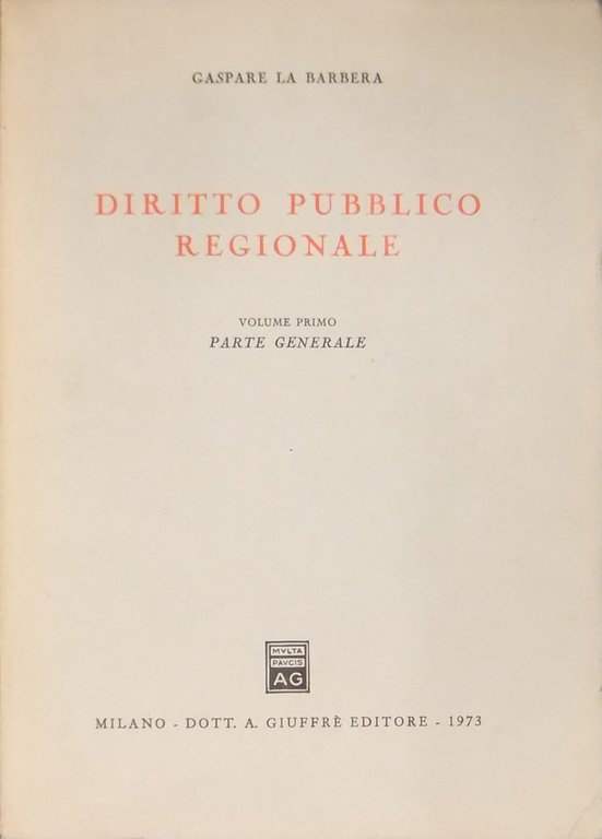 Diritto pubblico regionale. Vol. I (unico pubblicato) - Parte generale | Immagine Gallery 2