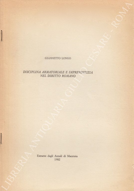 Disciplina armatoriale e imprenditizia nel diritto romano | Immagine Gallery 2
