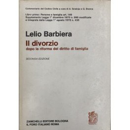 Disciplina dei casi di scioglimento del matrimonio. Supplemento Legge 1° …