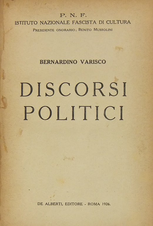 Discorsi politici | Immagine Gallery 2