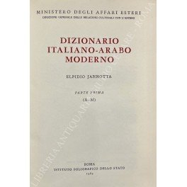 Dizionario italiano-arabo moderno