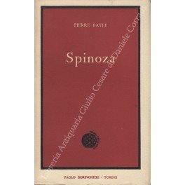 Dizionario storico e critico. Spinoza