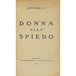 Donna allo spiedo