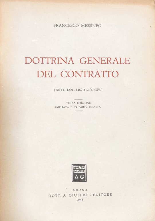 Dottrina generale del contratto. (Artt. 1321-1469 Cod. Civ.) | Immagine Gallery 2