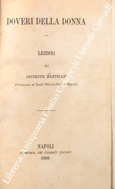 Doveri della donna. Lezioni | Immagine Gallery 2