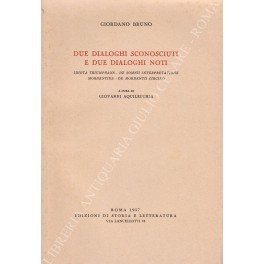 Due dialoghi sconosciuti e due dialoghi noti. Idiota triumphans - …
