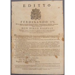 Editto Ferdinando IV sul regolamento del carnevale a Roma, Via …