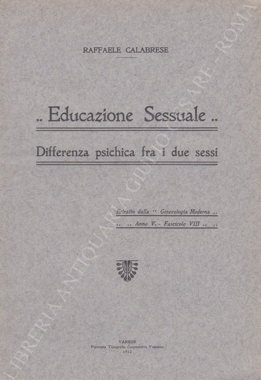 Educazione sessuale. Differenza psichica fra i due sessi | Immagine Gallery 2
