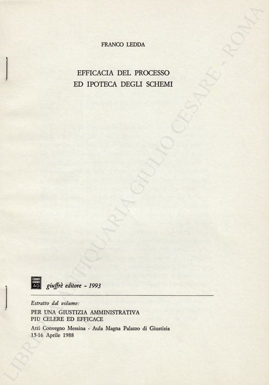 Efficacia del processo ed ipoteca degli schemi | Immagine Gallery 2