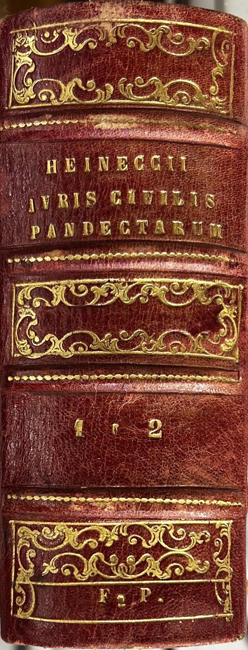 Elementa iuris civilis secundum ordinem Pandectarum commoda auditoribus methodo adornata | Immagine principale