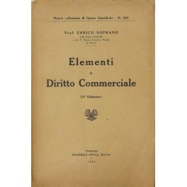 Elementi di diritto commerciale