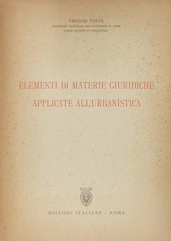 Elementi di materie giuridiche applicate all'urbanistica | Immagine Gallery 2