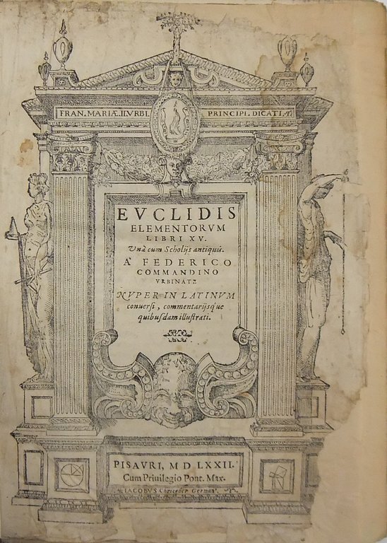 Elementorum libri XV. Una cum Scholijs antiquis. A Federico Commandino … | Immagine Gallery 2