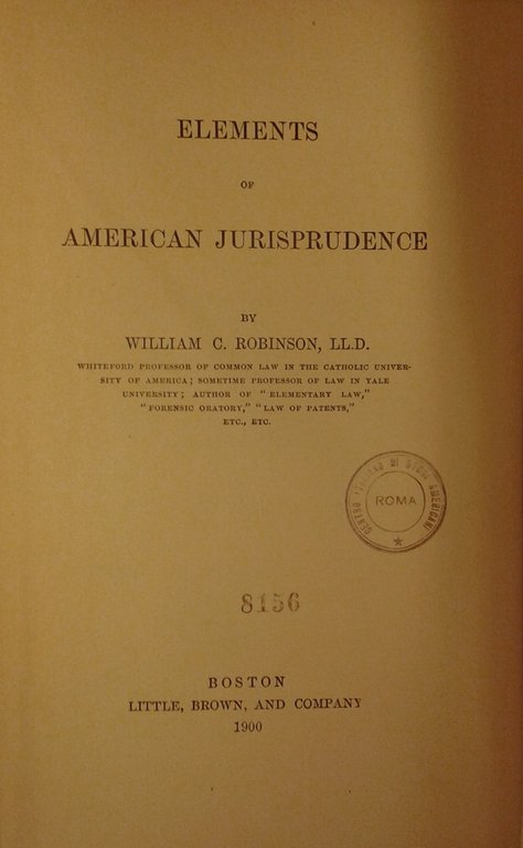 Elements of american jurisprudence | Immagine Gallery 2