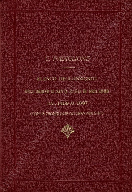 Elenco degli insigniti dell'Ordine di Santa Maria di Betlemme dal … | Immagine Gallery 2