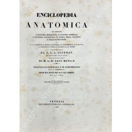 Enciclopedia anatomica che comprende l'anatomia descrittiva, l'anatomia generale, l'anatomia patologica, …