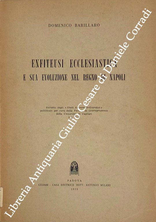 Enfiteusi ecclesiastica e sua evoluzione nel Regno di Napoli | Immagine Gallery 2