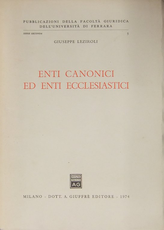 Enti canonici ed enti ecclesiastici | Immagine Gallery 2