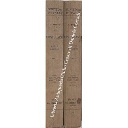 Epistolario. A cura di Luigi Piccioni
