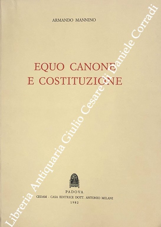 Equo canone e Costituzione | Immagine Gallery 2