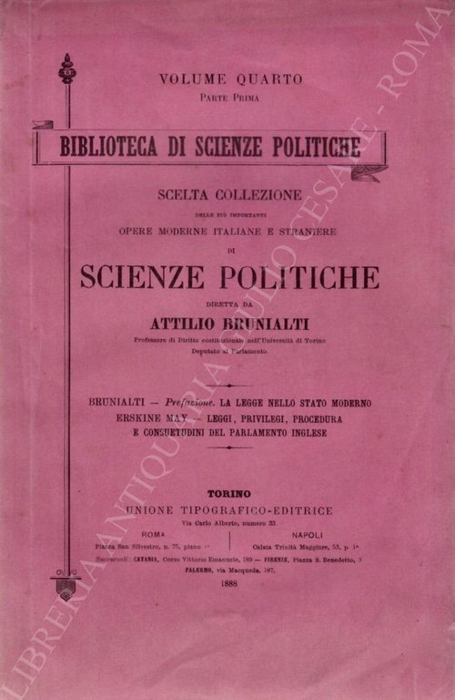 Erskine May T. - Leggi, privilegi, procedura e consuetudini del … | Immagine Gallery 3