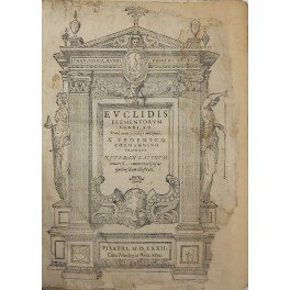 Euclides ., Elementorum libri XV. Una cum Scholijs antiquis. A …
