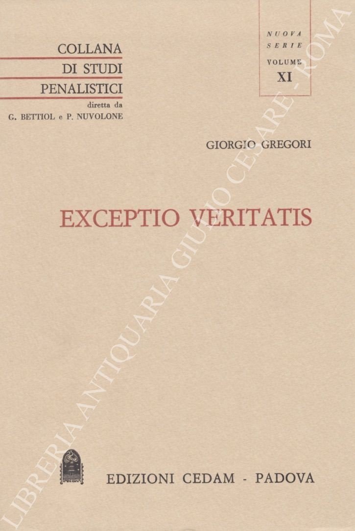 Exceptio veritatis | Immagine principale