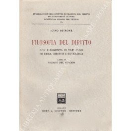 Filosofia del diritto con l'aggiunta di vari saggi su etica, …