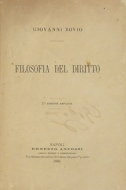 Filosofia del diritto. UNITO A: Positivismo e naturalismo. Prolusione al … | Immagine Gallery 2