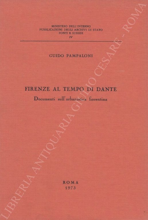 Firenze al tempo di Dante. Documenti sull'urbanistica fiorentina | Immagine Gallery 2