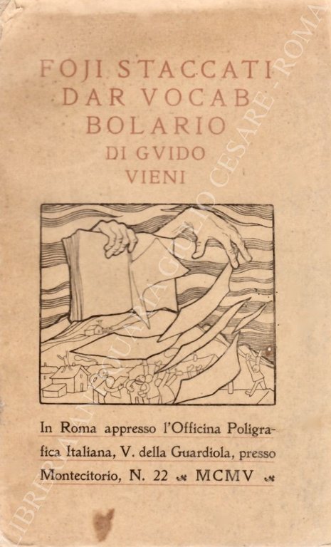 Foji staccati dar vocabbolario pe' commido de la gioventù studiosa | Immagine Gallery 2