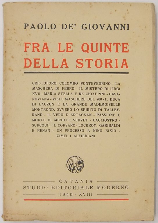 Fra le quinte della storia | Immagine Gallery 2