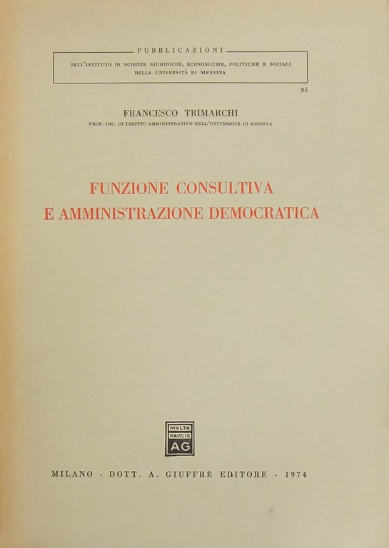 Funzione consultiva e amministrazione democratica | Immagine Gallery 2