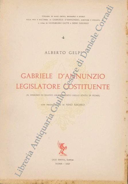 Gabriele D'Annunzio legislatore costituente (il disegno di nuovo ordinamento dello … | Immagine Gallery 2