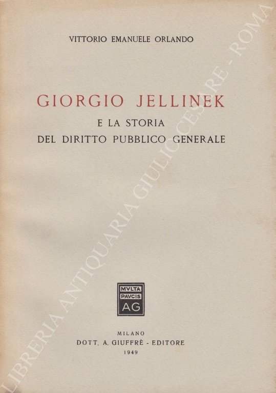 Giorgio Jellinek e la storia del diritto pubblico generale | Immagine Gallery 2