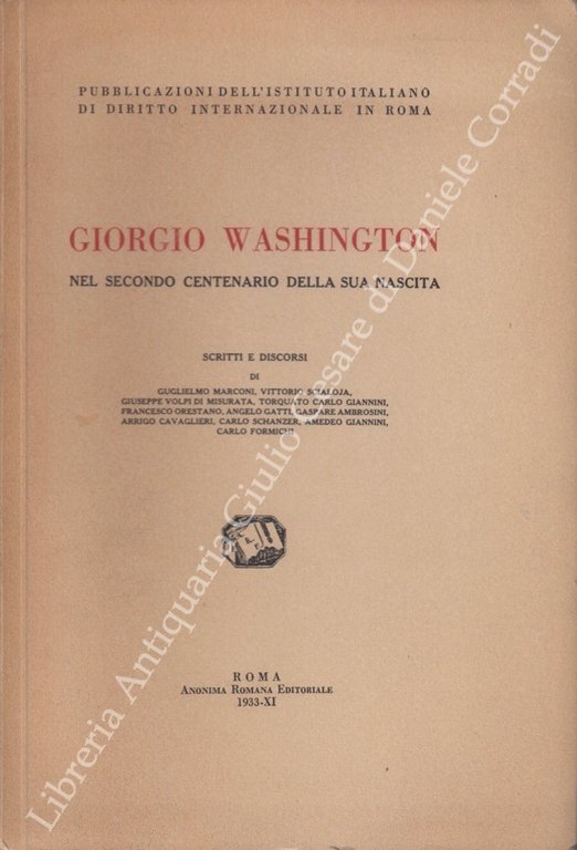 Giorgio Washington nel secondo centenario della sua nascita. Scritti e … | Immagine Gallery 2