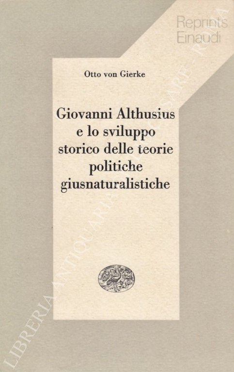 Giovanni Althusius e lo sviluppo storico delle teorie politiche giusnaturalistiche. … | Immagine Gallery 2