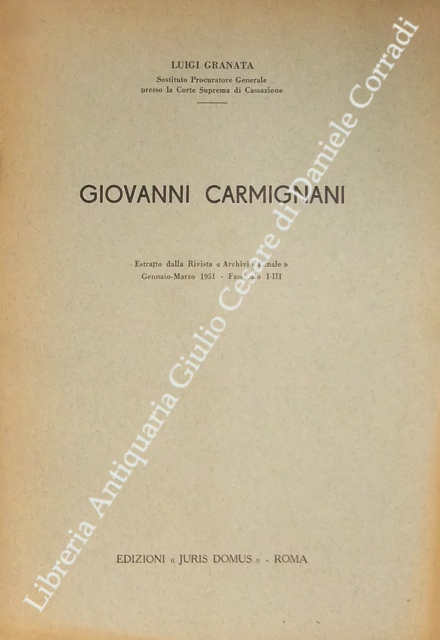 Giovanni Carmignani | Immagine Gallery 2