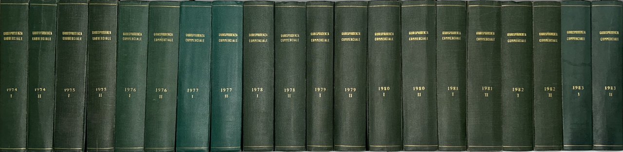 Giurisprudenza Commerciale. Società e fallimento. Anno I: 1974 - Anno … | Immagine principale